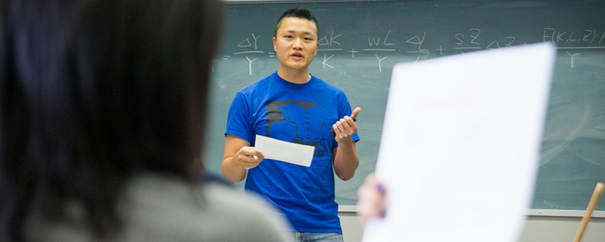 economics graduate student Henry Hao
