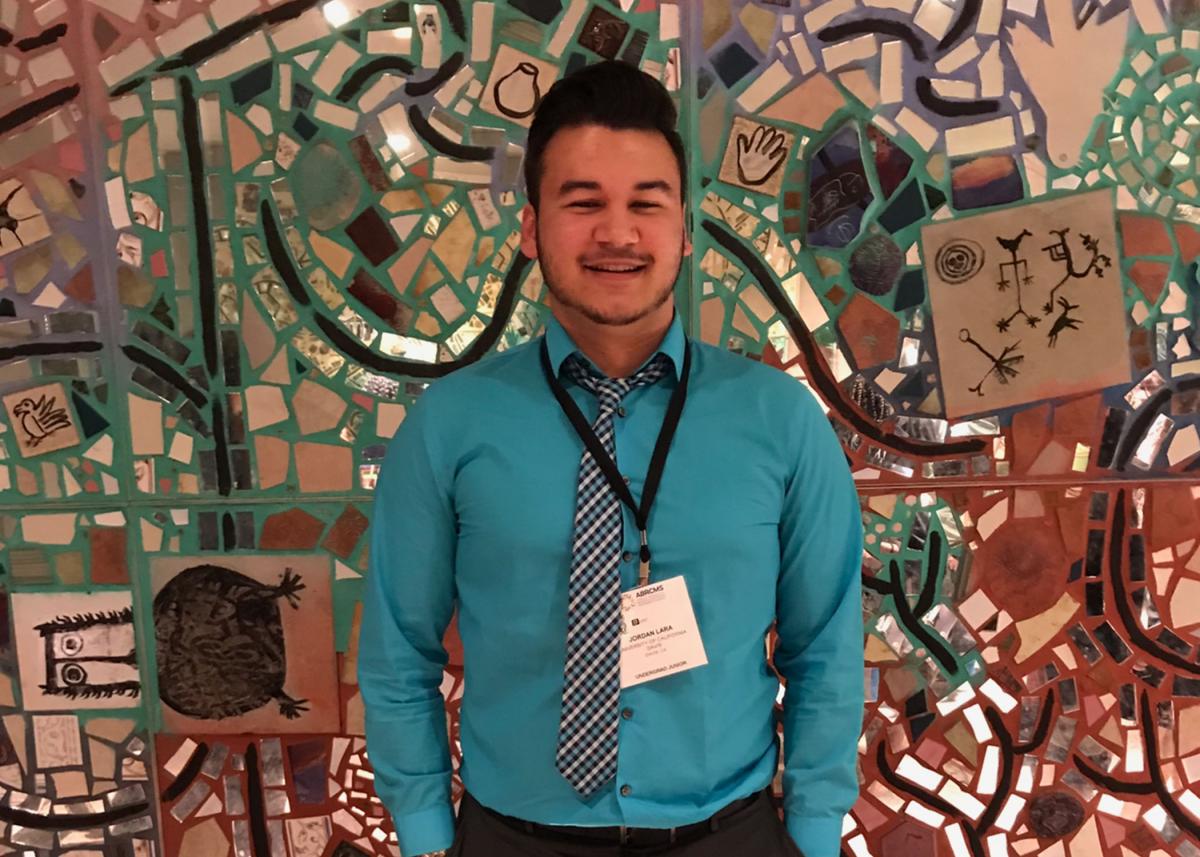 Jordan Lara enjoyed "Introduction to Chicanx Studies" so much he decided to combine his animal biology major with a double major in Chicanx studies