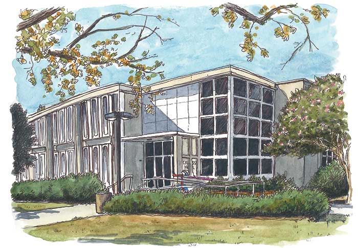 Illustration: Cruess Hall