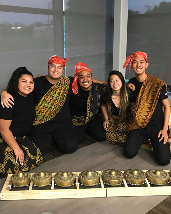 Some MK Ensemble members pose after an April 2019 performance at the International Center commemorating the launch of the Asian Pacific Islander American Public Affairs Association