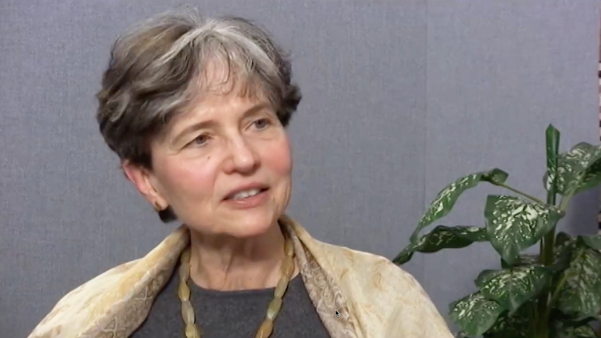 Barbara Metcalf, screenshot off video, UC Davis faculty