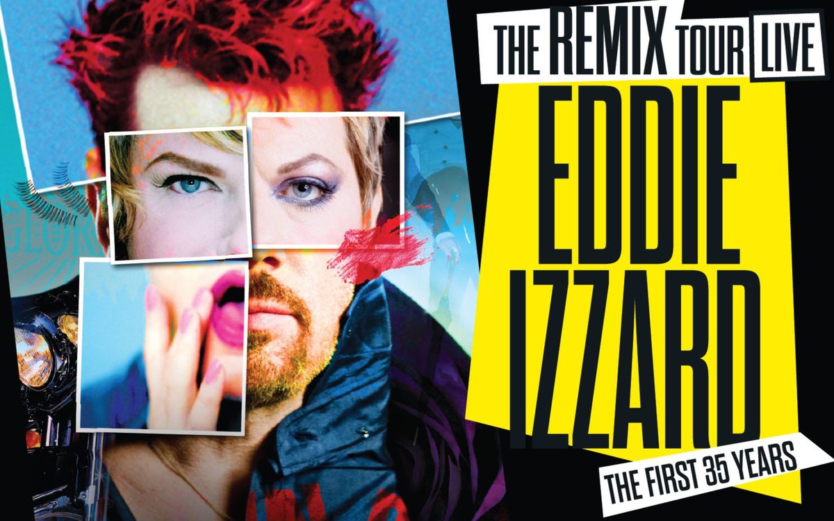 Eddie Izzard flyer