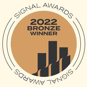 Signal Awards bronze seal