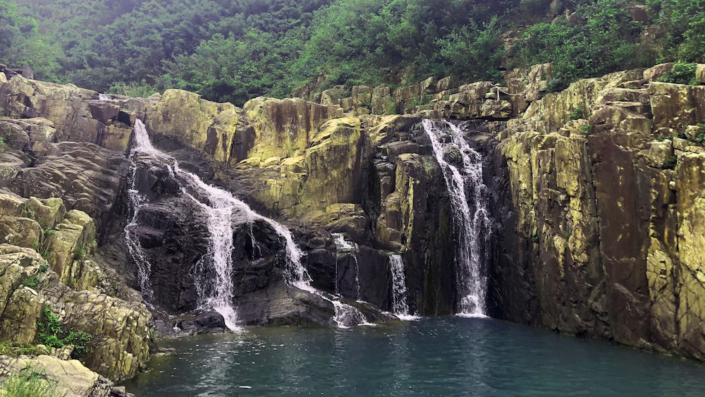 One of the four natural rock pools in Sai Wan.