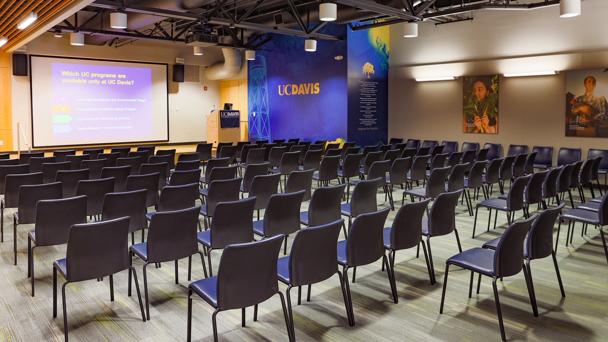 Assembly room seating