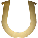 Horseshoe portion of the Golden Horseshoe Trophy