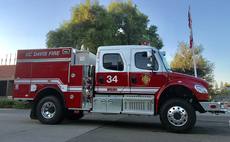 UC Davis Fire Brush Truck 34