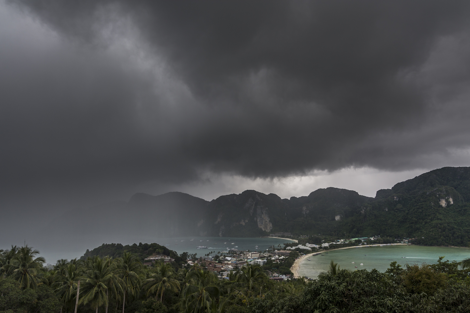 tropical storm approaching Thailand