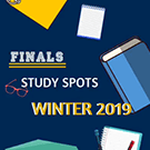  Finals study spots winter 2019.