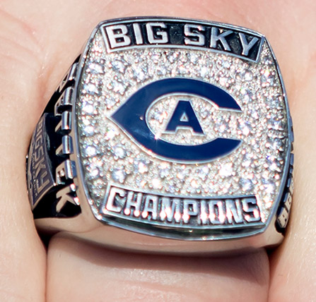 A Big Sky Conference Championship ring.