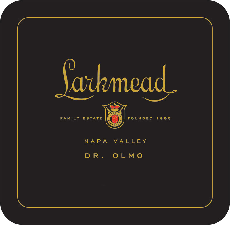 Dr. Olmo wine label, Larkmead Vineyards