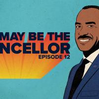 The logo episode 12 of the "That May Be The Chancellor" show.