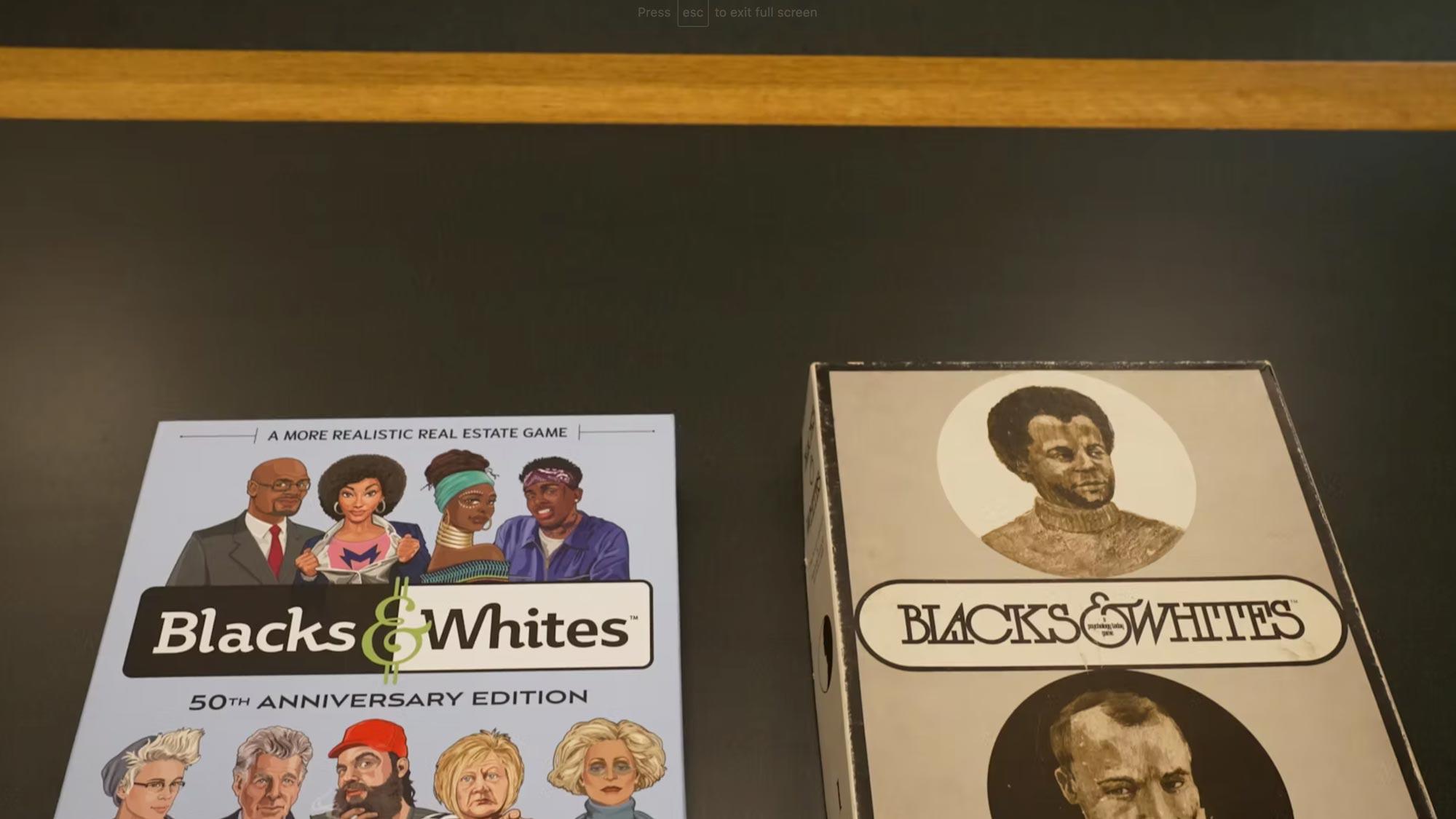 board games on a table top professor addresses racism through monopoly