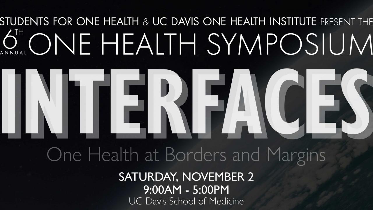 One Health Symposium : Interfaces 