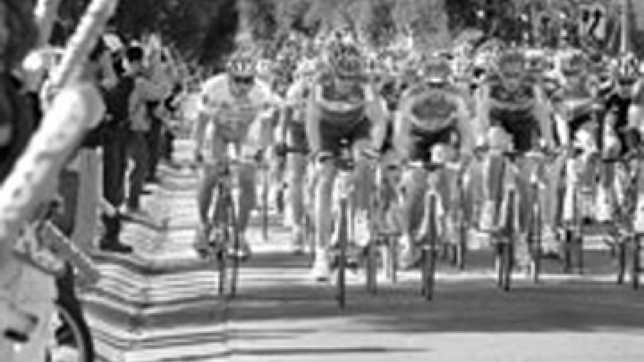 AMGEN TOUR RACES PAST CAMPUS UC Davis