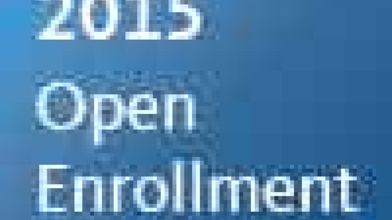 Graphic: 2015 Open Enrollment logo