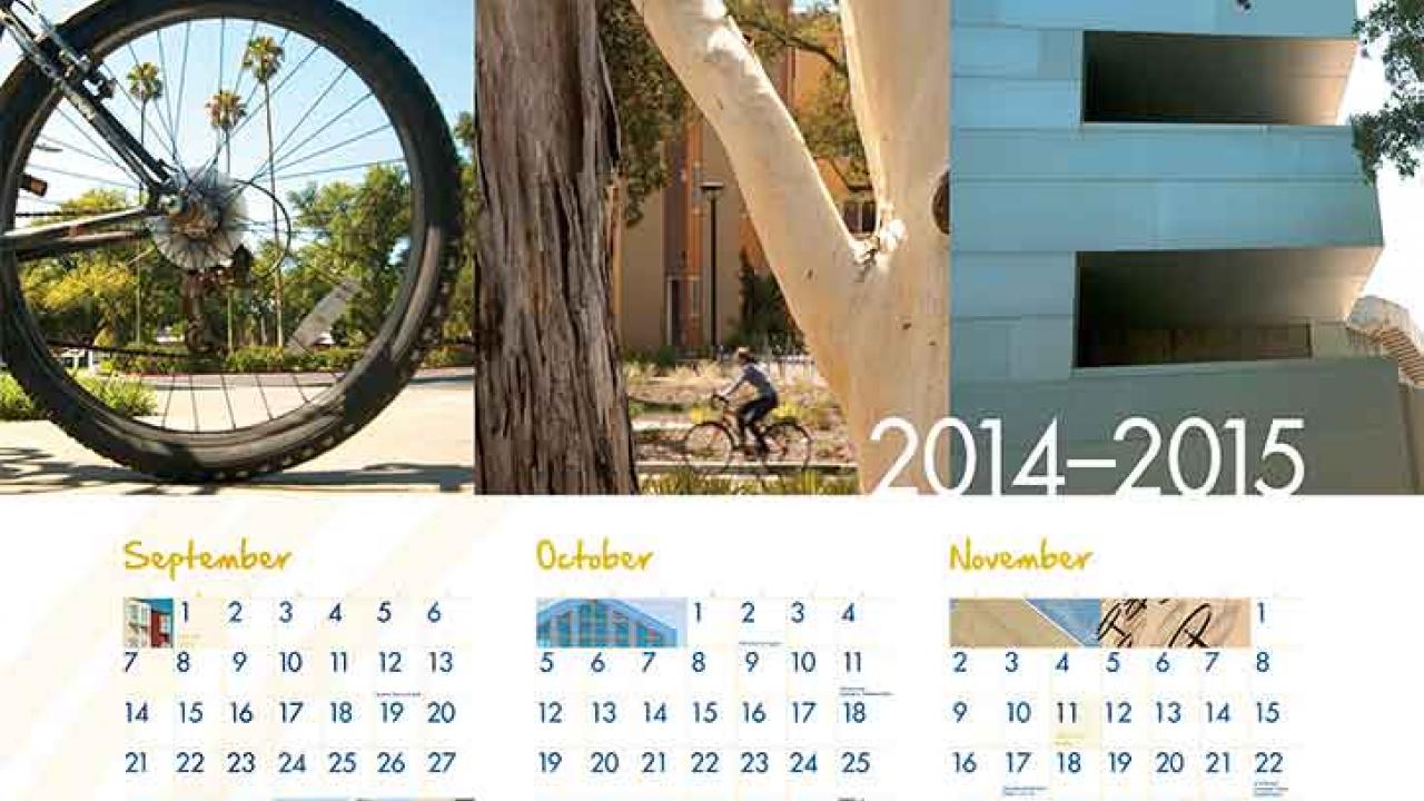 UPDATED Our 'One' official campus poster calendar goes on sale UC Davis
