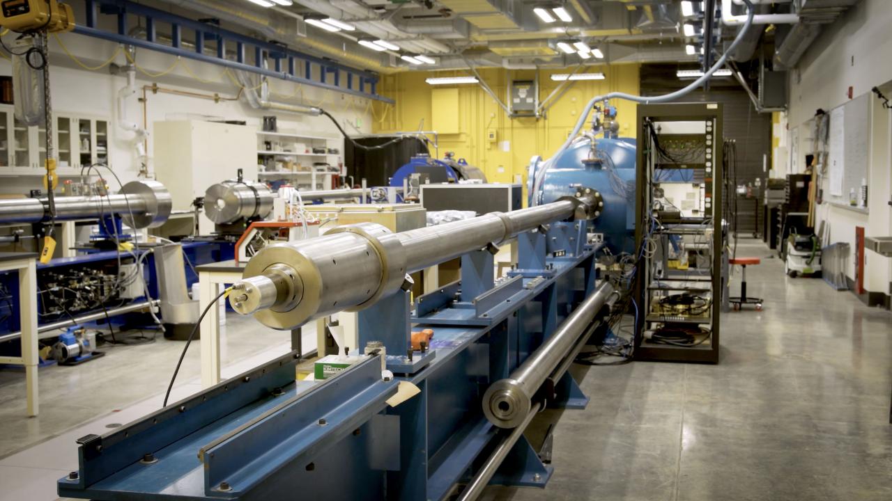 Photo of shock lab that will be part of the new UC Davis Center for Matter at Atomic Pressures
