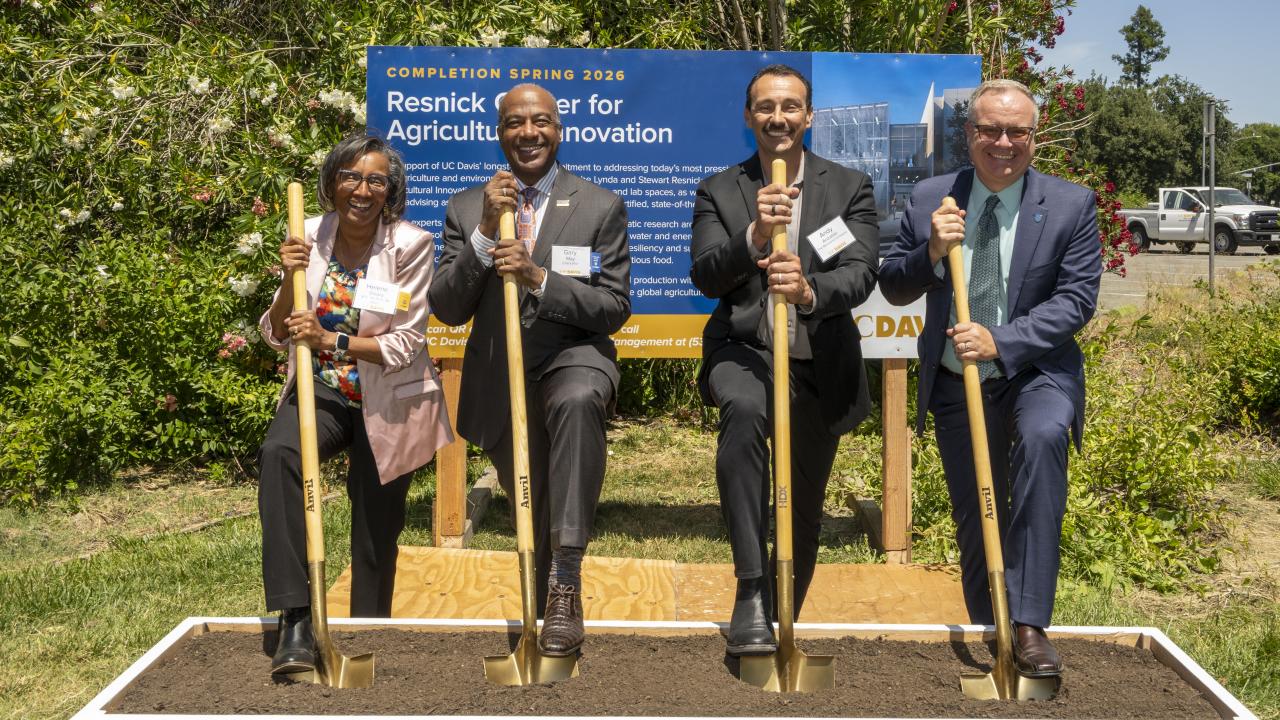 Resnick Center groundbreaking