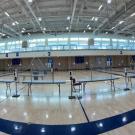 Testing stations in ARC gym, panoramic