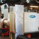 Photo: image of a Coolerado air conditioner in a testing lab