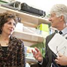 Photo:Chancellor Linda P.B. Katehi and USDA's Roger Beachy