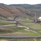 The geothermal field at Krafla, Iceland, is yielding new insights on geothermal heat.