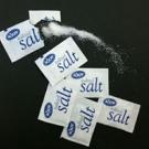 Photo: packets of salt