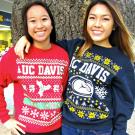 Photo: Students in Ugly Sweaters, red and blue