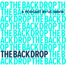 Cover art for The Backdrop podcast, showing the words "The Backdrop" in different colors.