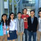 UC Davis students who competed in the Data Mining Cup.