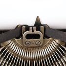 Typewriter close-up