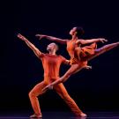 dancers in orange