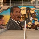 Martin Luther King Jr. mural at UC Davis School of Law
