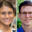 Priya Shah and Sergey Stavisky headshots, UC Davis faculty