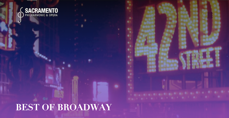 A photo of Times Square's lights with 42nd Street in lights.