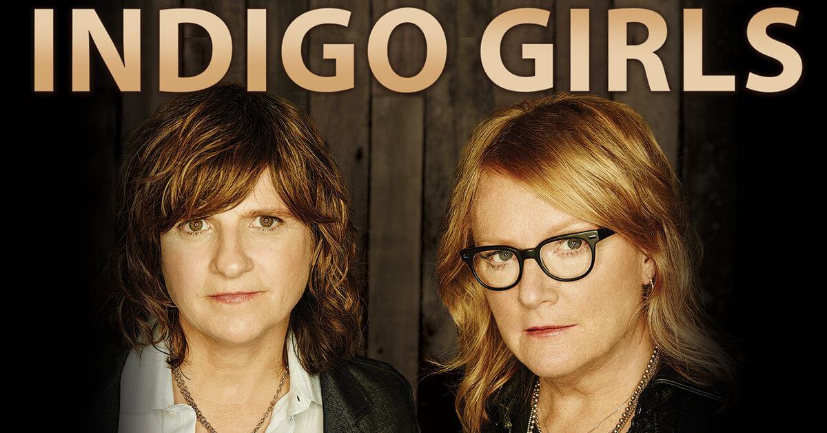 Promotional photo of the Indigo Girls.