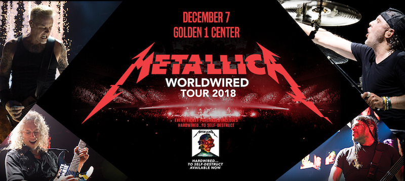 The Metallica WorldWired Tour logo.