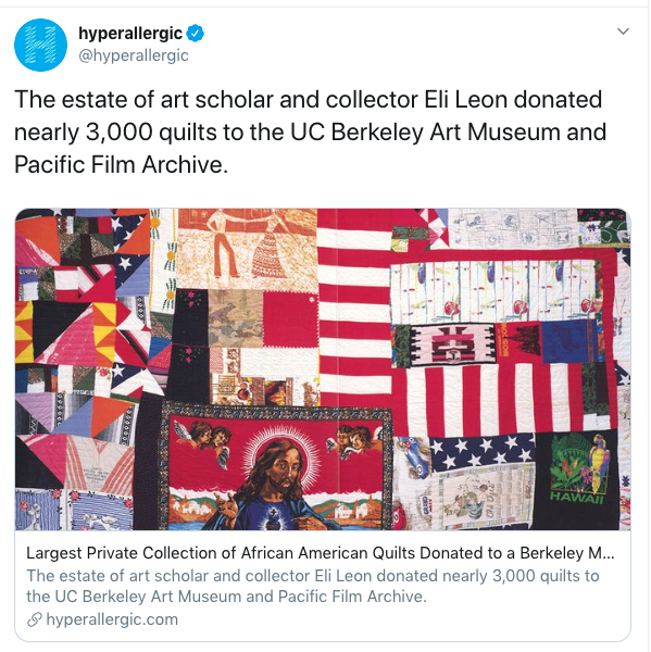 Tweet on quilt collection